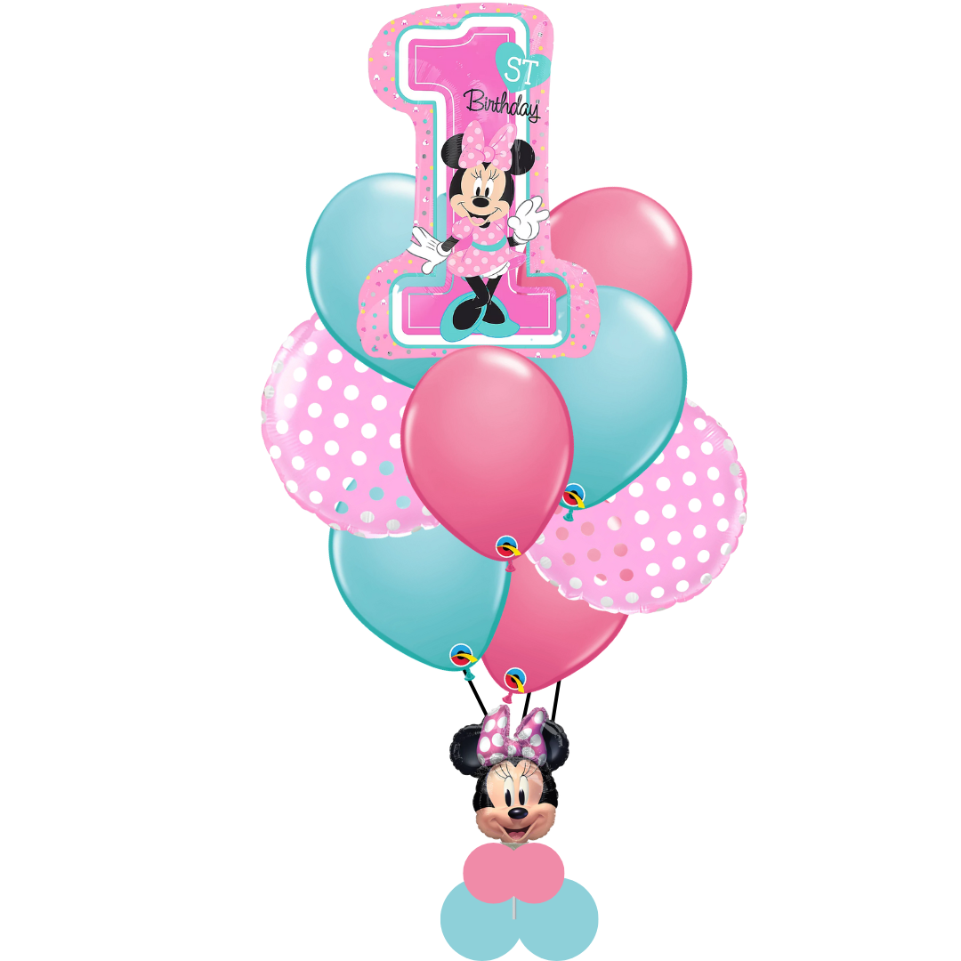1st Birthday Minnie Mouse Bouquet