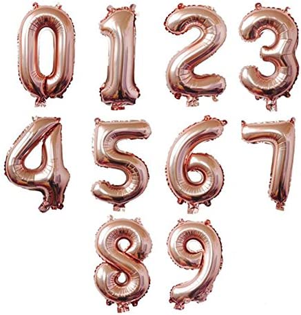 Number Balloons Add-On (Helium)